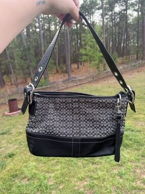 Coach Mini Signature Shoulder Bag